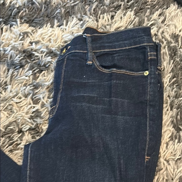 Frame Denim Blue Skinny Jeans with Sleek Silhouette - Picture 3 of 7